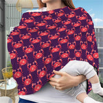 Cute Crab Pattern Print Baby Seat Cover