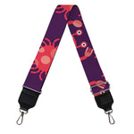 Cute Crab Pattern Print Bag Strap
