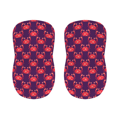 Cute Crab Pattern Print Bar Stool Covers