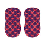 Cute Crab Pattern Print Bar Stool Covers