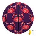 Cute Crab Pattern Print Basketball
