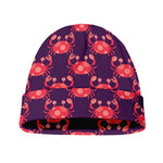 Cute Crab Pattern Print Beanie