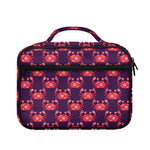Cute Crab Pattern Print Briefcase Bible Bag