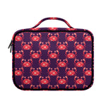 Cute Crab Pattern Print Briefcase Bible Bag