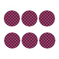 Cute Crab Pattern Print Coaster Set