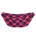 Cute Crab Pattern Print Fanny Pack