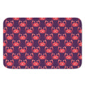 Cute Crab Pattern Print Indoor Door Mat