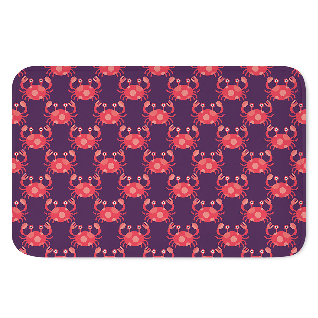 Cute Crab Pattern Print Indoor Door Mat