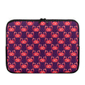Cute Crab Pattern Print Laptop Sleeve