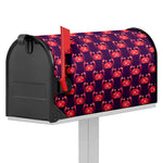 Cute Crab Pattern Print Mailbox Cover