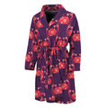 Cute Crab Pattern Print Men's Bathrobe