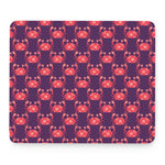 Cute Crab Pattern Print Mouse Pad