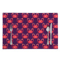 Cute Crab Pattern Print Placemat