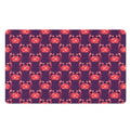 Cute Crab Pattern Print Polyester Doormat