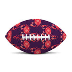 Cute Crab Pattern Print Rugby Ball