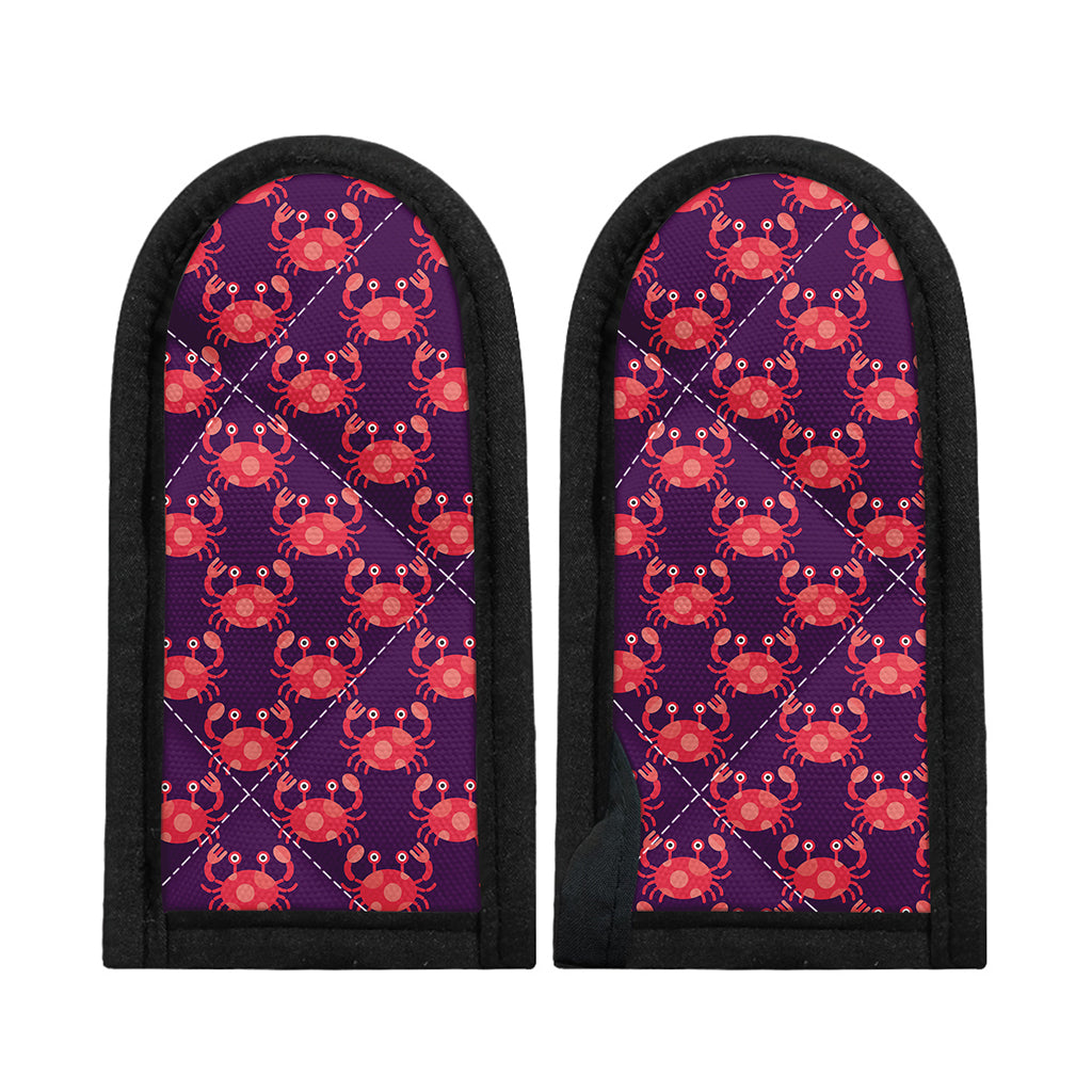 Cute Crab Pattern Print Skillet Handle Cover