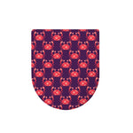 Cute Crab Pattern Print Toilet Lid Cover