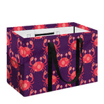 Cute Crab Pattern Print Utility Tote Bag