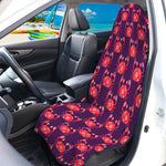 Cute Crab Pattern Print Waterproof Car Seat Cover
