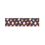 Cute Cupcake Pattern Print Bed Runner