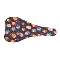 Cute Cupcake Pattern Print Bicycle Seat Cover