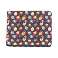 Cute Cupcake Pattern Print Bifold Wallet