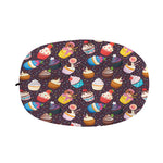 Cute Cupcake Pattern Print Car Side Mirror Covers