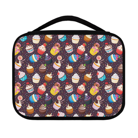 Cute Cupcake Pattern Print Classic Bible Case