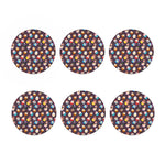 Cute Cupcake Pattern Print Coaster Set