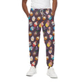 Cute Cupcake Pattern Print Cotton Sweatpants