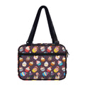 Cute Cupcake Pattern Print Double Strap Bible Bag