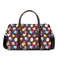 Cute Cupcake Pattern Print Duffel Bag