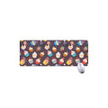 Cute Cupcake Pattern Print Extended Mouse Pad