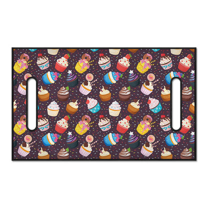 Cute Cupcake Pattern Print Golf Cart Seat Cover