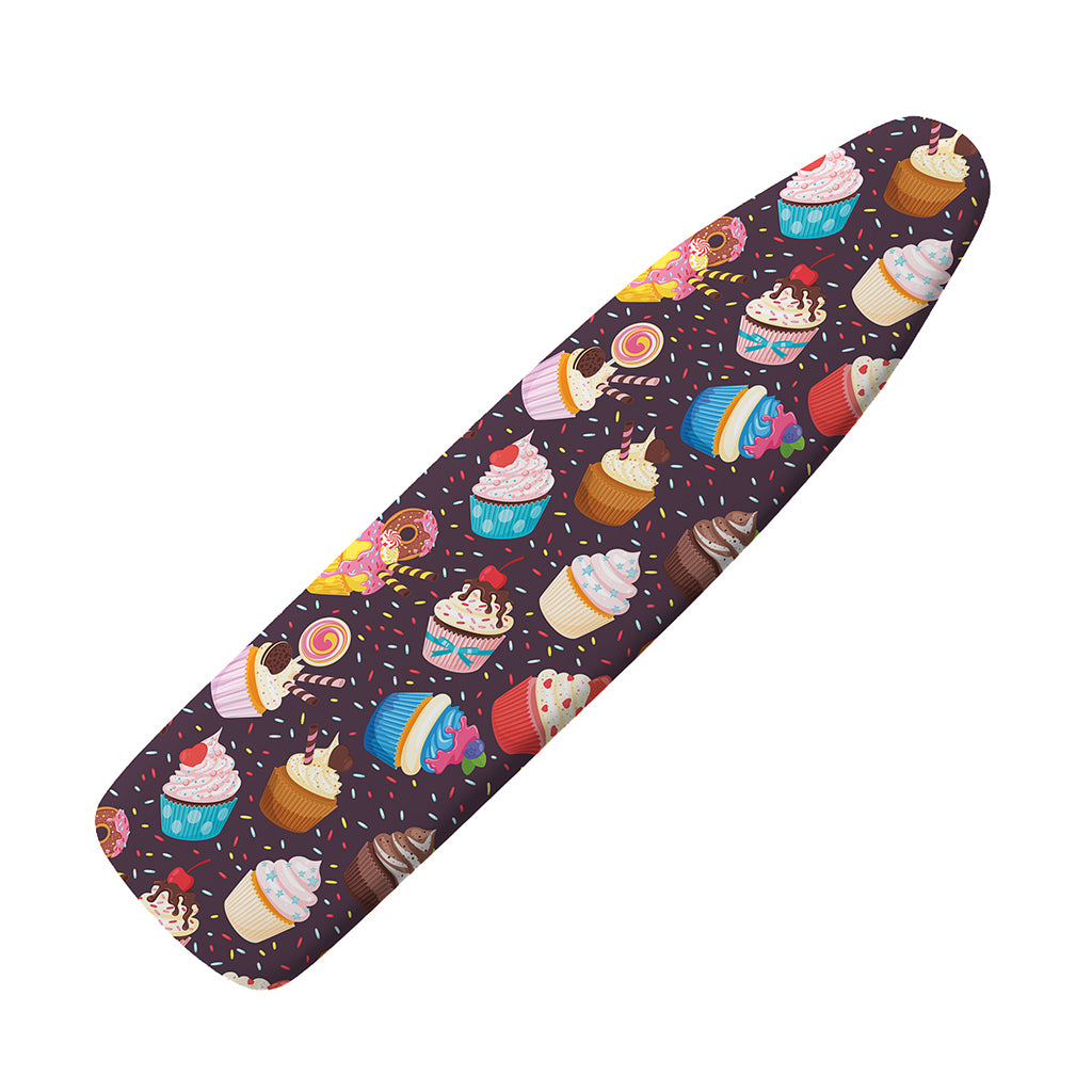 Cute Cupcake Pattern Print Ironing Board Cover