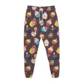 Cute Cupcake Pattern Print Jogger Pants