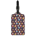 Cute Cupcake Pattern Print Luggage Tag