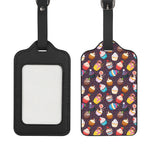 Cute Cupcake Pattern Print Luggage Tag