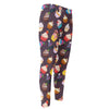 Cute Cupcake Pattern Print Men's Compression Pants