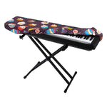 Cute Cupcake Pattern Print Piano Keyboard Cover