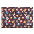 Cute Cupcake Pattern Print Placemat