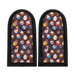 Cute Cupcake Pattern Print Skillet Handle Cover