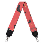 Cute Dachshund Pattern Print Bag Strap