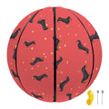 Cute Dachshund Pattern Print Basketball