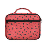 Cute Dachshund Pattern Print Briefcase Bible Bag
