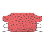 Cute Dachshund Pattern Print Car Windshield Snow Cover