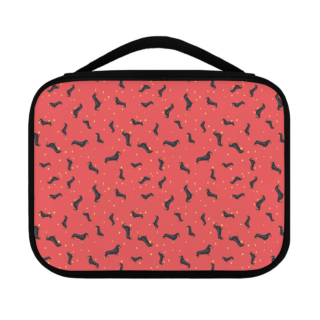 Cute Dachshund Pattern Print Classic Bible Case