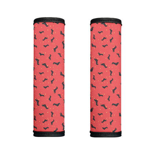 Cute Dachshund Pattern Print Handle Covers