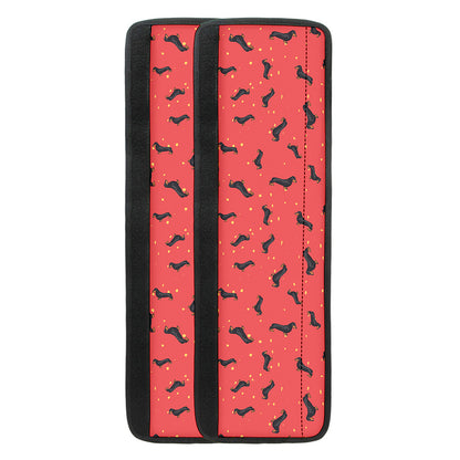 Cute Dachshund Pattern Print Refrigerator Handle Covers