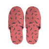 Cute Dachshund Pattern Print Slippers